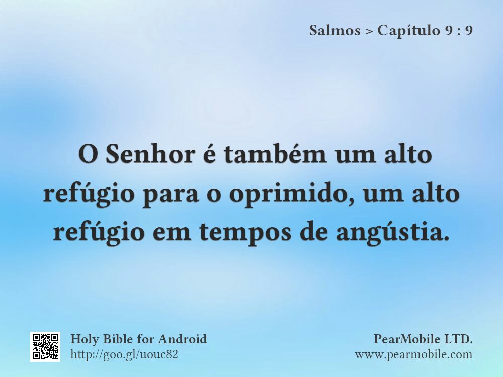 Salmos, Capítulo 9:9